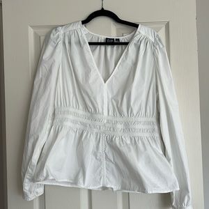 Gap Large White Blouse